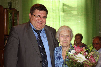 100-летний юбиляр в Очаково-Матвеевское